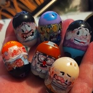 Mighty Beanz Series Bundle of Seven Bean Figure